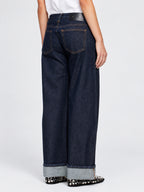 High Waist Wide Leg Vintage Denim Jeans