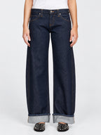 High Waist Wide Leg Vintage Denim Jeans