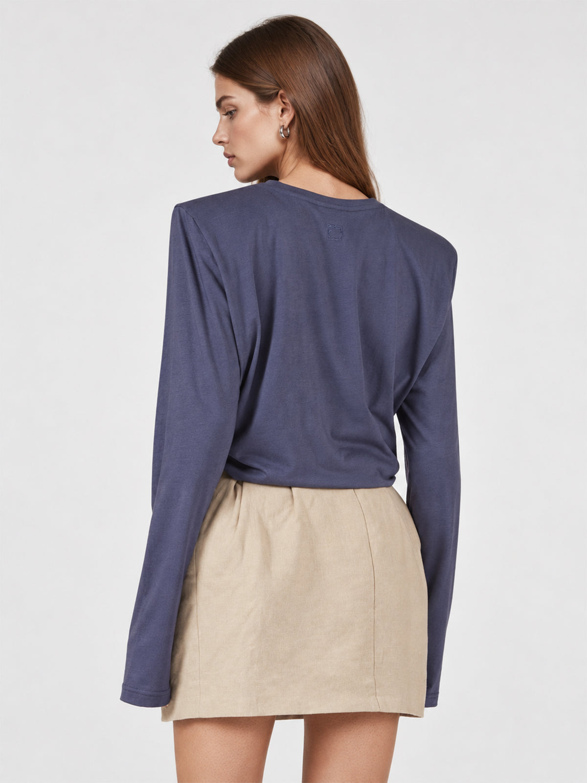 Twist Front Long Sleeve Top