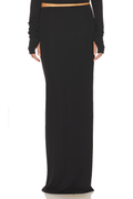 High Waist Minimalist Maxi Skirt