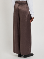 Textured Wide Leg Pants