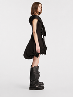 Off Shoulder Bow Mini Dress