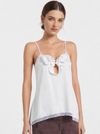 Rose Lace Cami Top