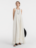 Open Back Bow Maxi Dress
