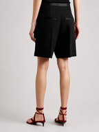 Tailored Pleated Bermuda Shorts