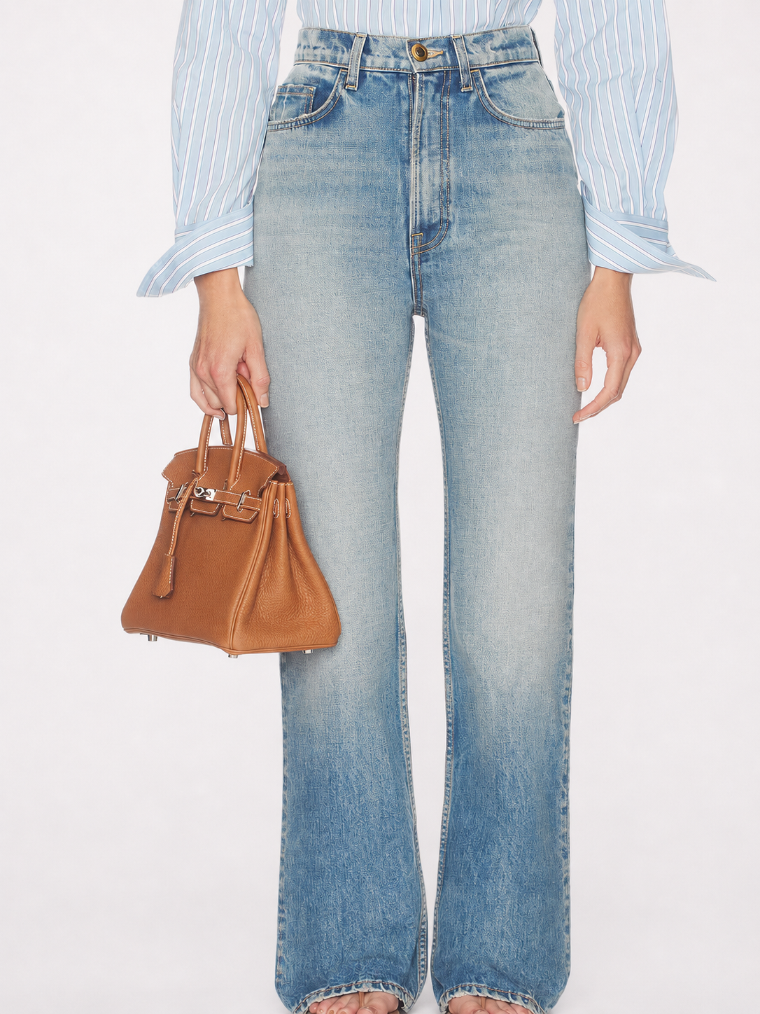 High Waist Wide Leg Jeans