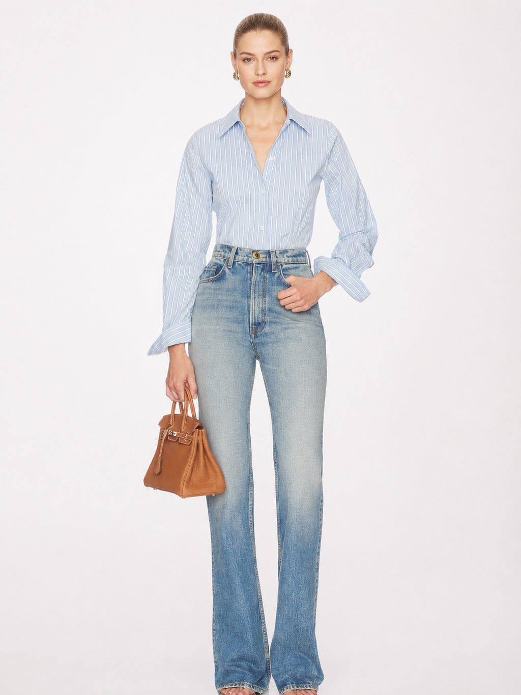 High Waist Wide Leg Jeans