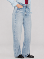 Light Wash Wide Leg Jeans
