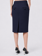 High Waist Straight Skirt
