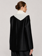 Minimalist Open Front Blazer Jacket