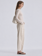 Ribbed Knit Long Sleeve Top