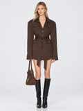 Belted Utility Shirt Jacket