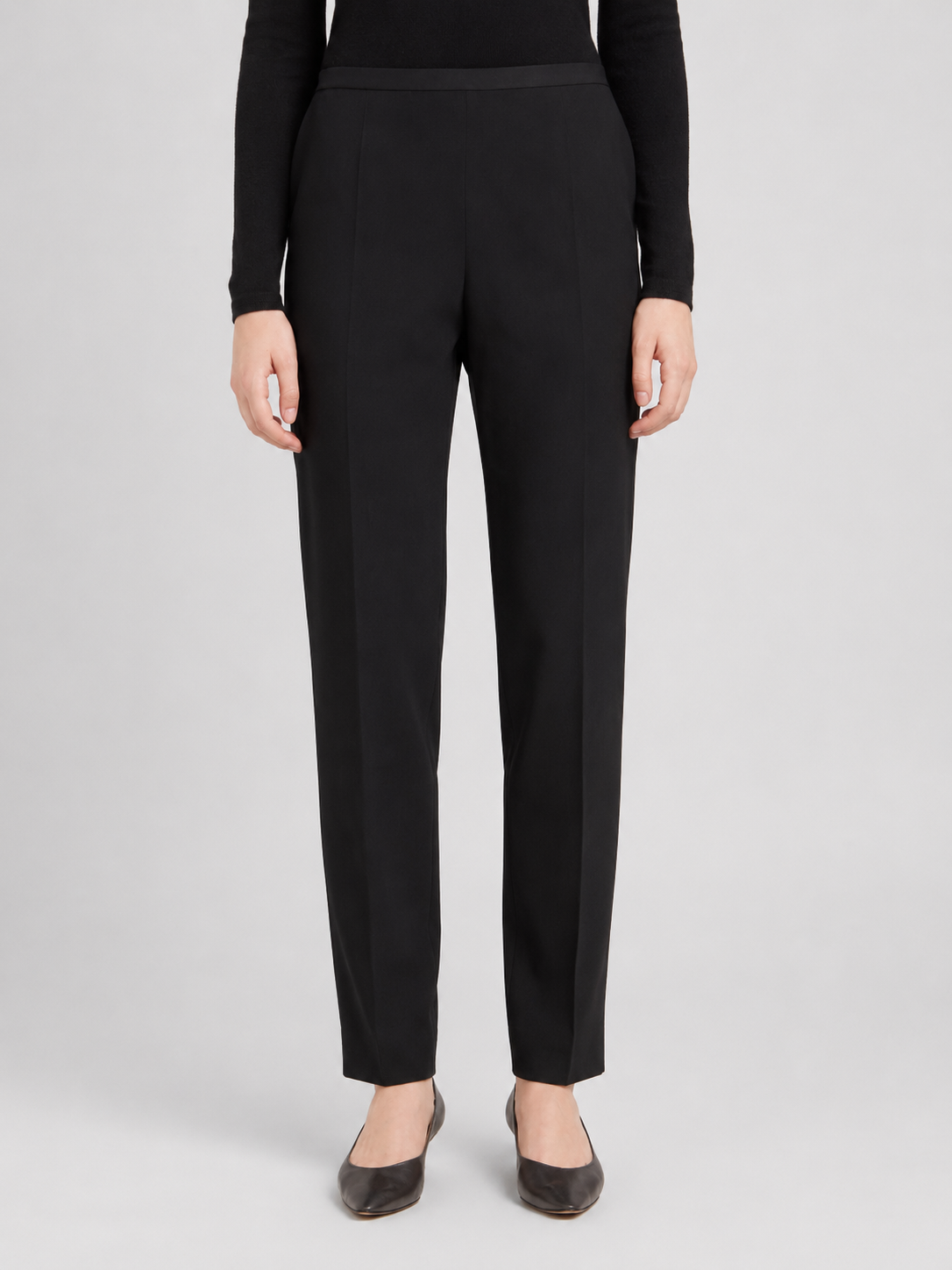 Tailored Slim Ankle Pants