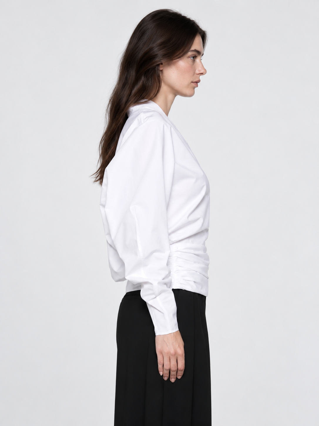 Ruched Waist Blouse