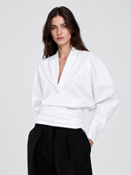 Ruched Waist Blouse