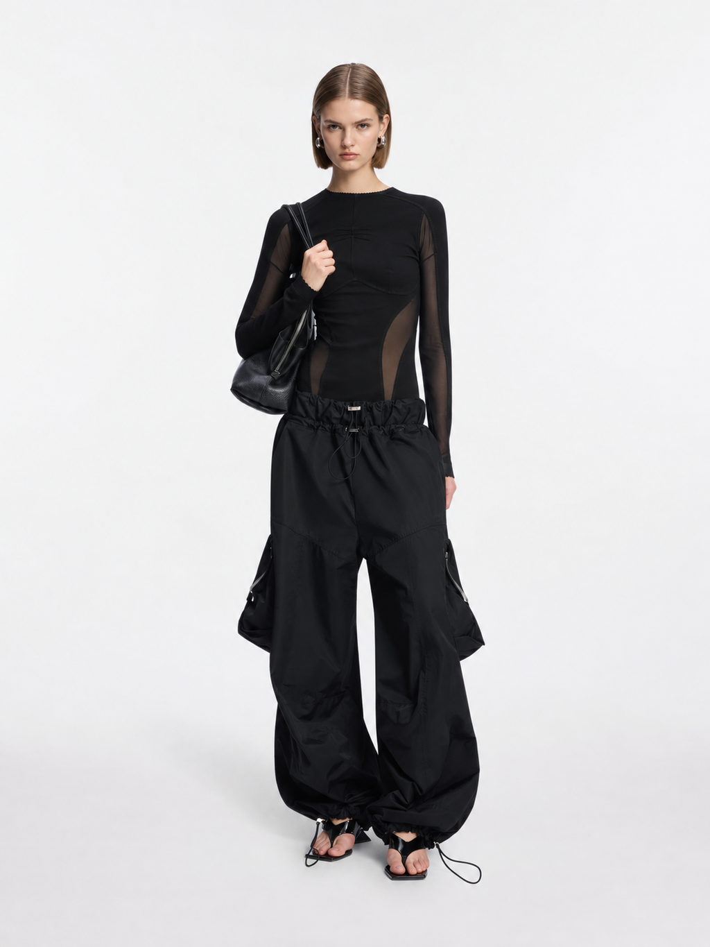 Sheer Mesh Top