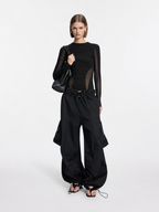 Sheer Mesh Top