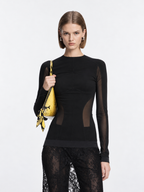 Sheer Mesh Top