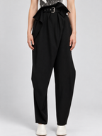Belted Wide Leg Pants