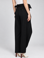 Belted Wide Leg Pants